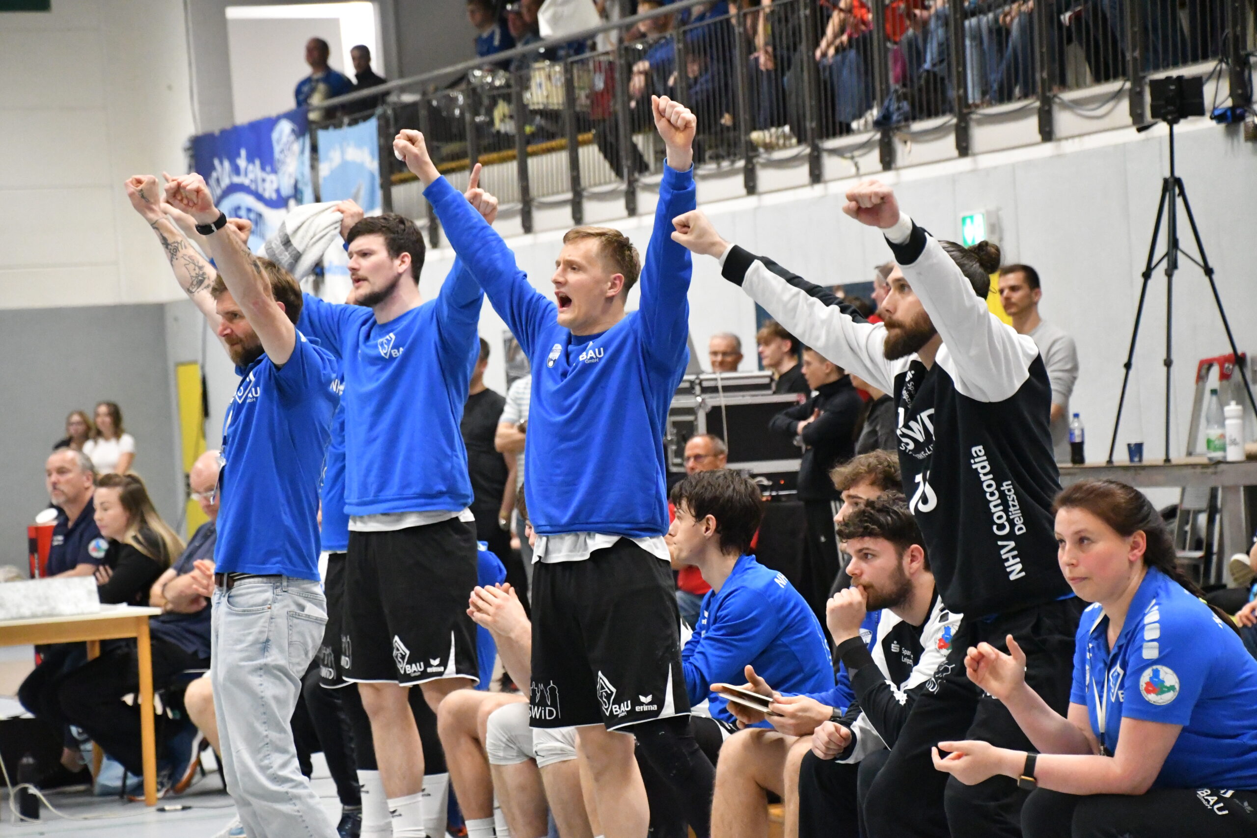Überlegener 27:19-Erfolg: Der Meistertitel für Concordia Delitzsch ist perfekt