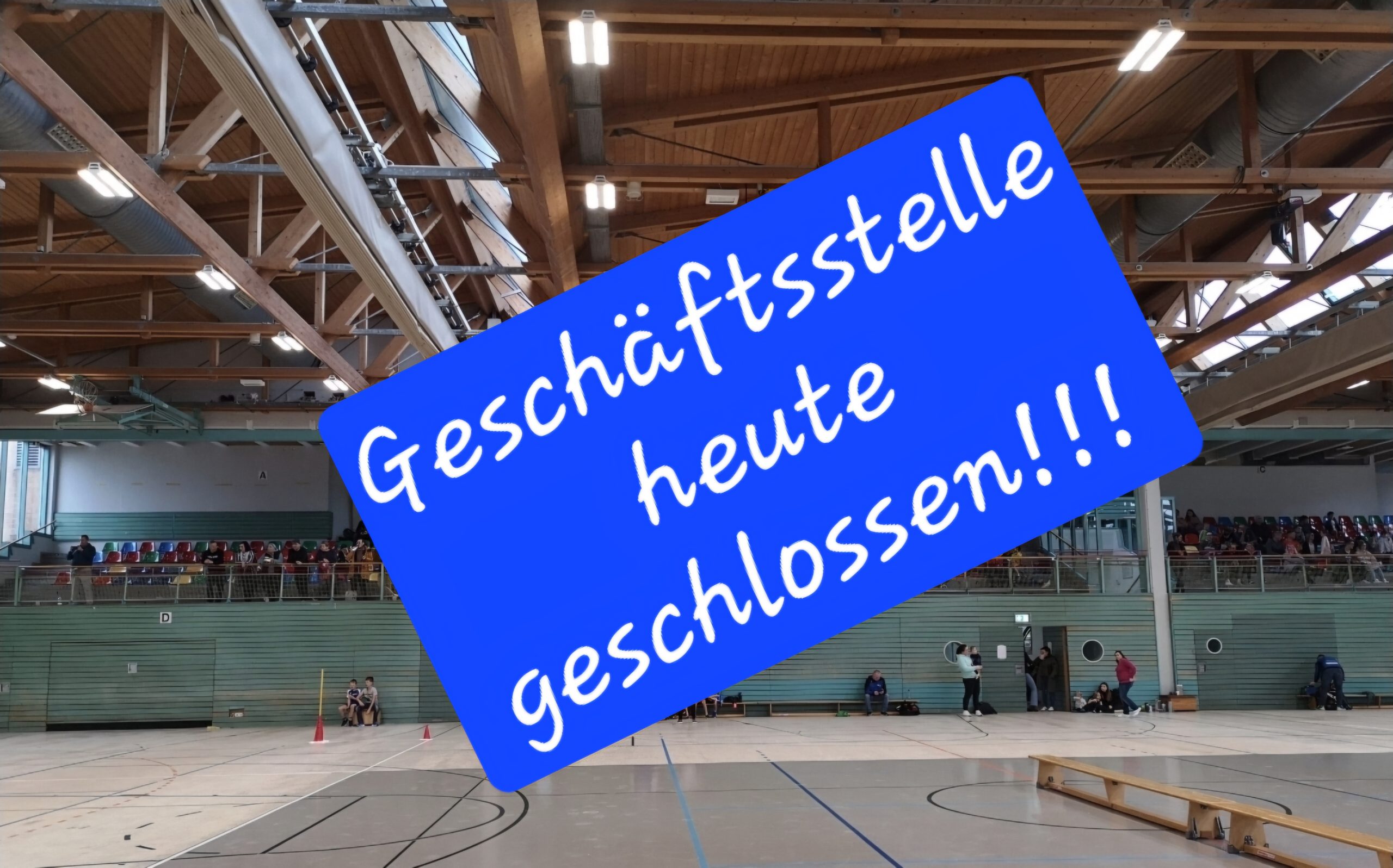 ‼️Geschäftstelle bleibt heute geschlossen‼️